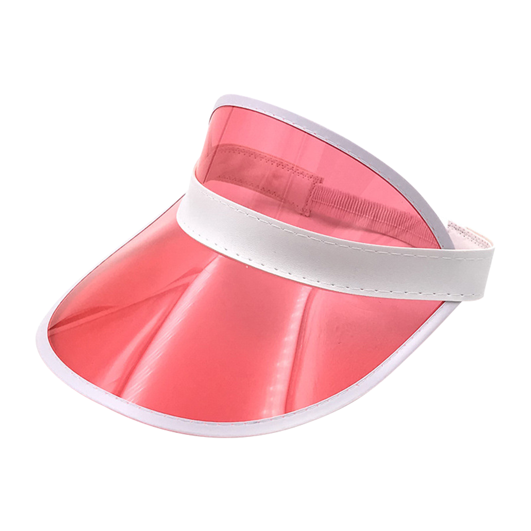 FlyFlyPromos - Plastic Clear Sun Visors with UV Protection Image 6 - Promotional Product